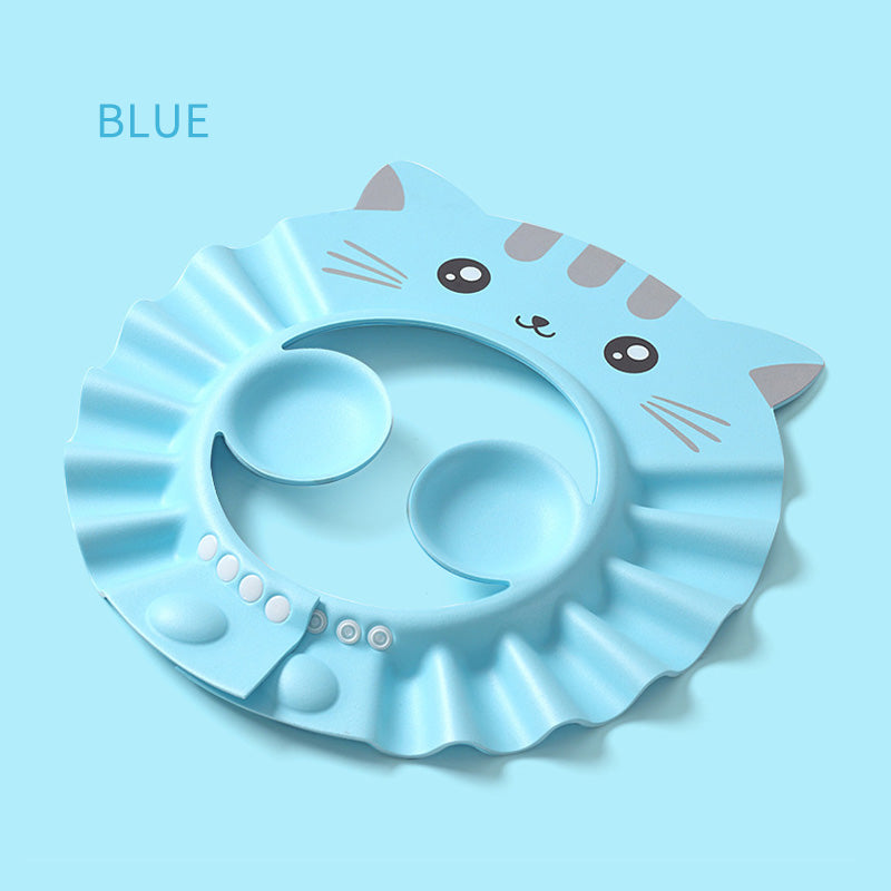 Kitty Face Baby Bath Cap