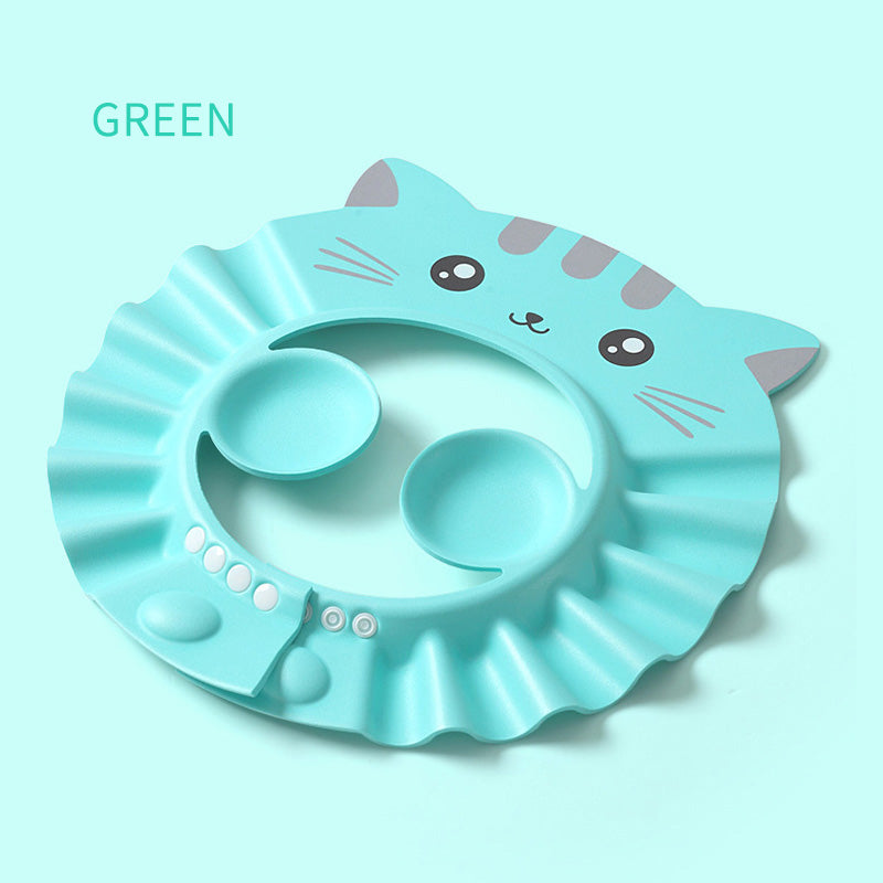 Kitty Face Baby Bath Cap