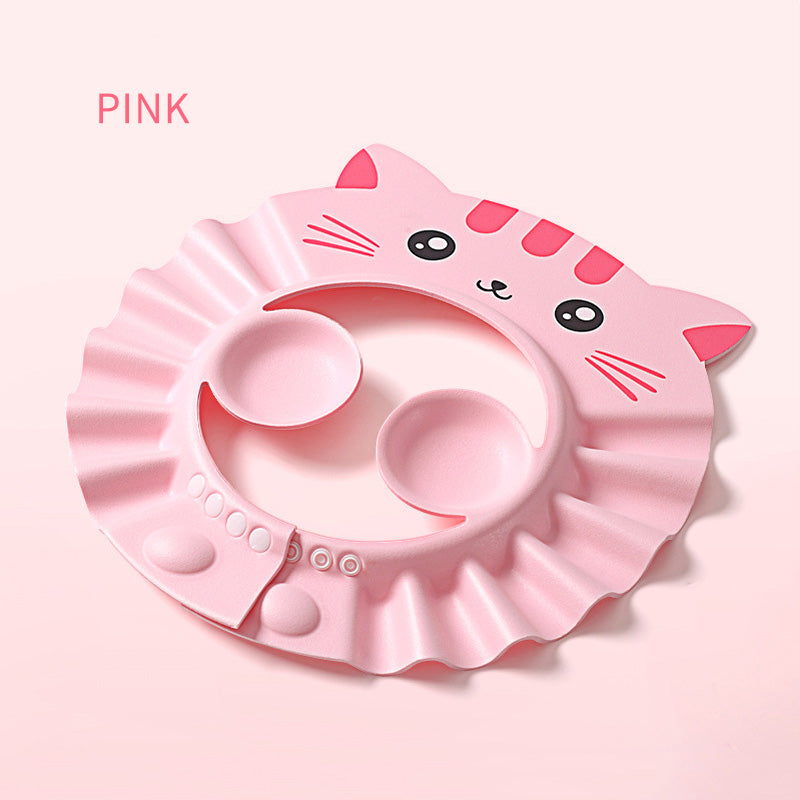 Kitty Face Baby Bath Cap