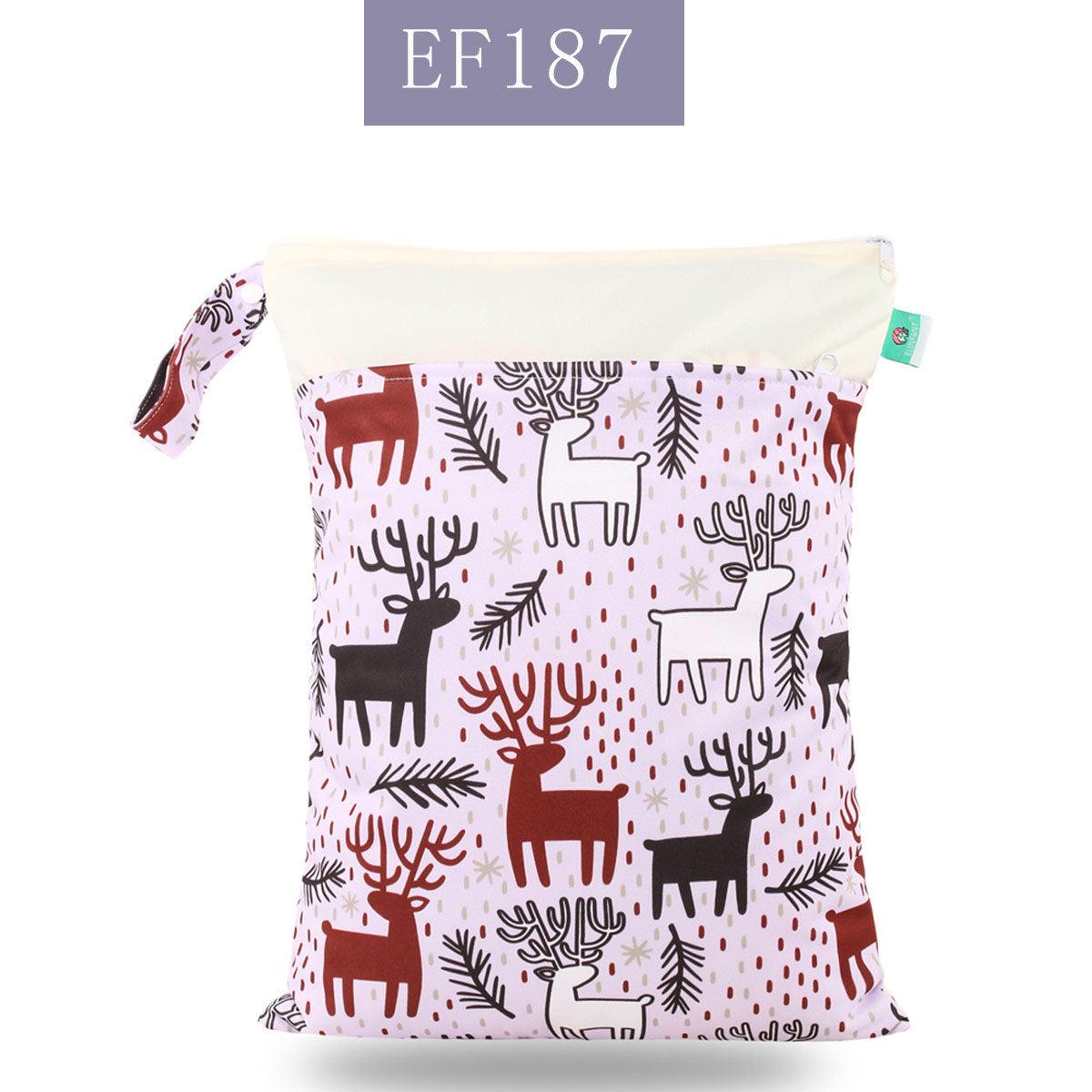 Double Zipper Diaper Bag