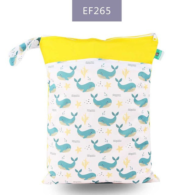 Double Zipper Diaper Bag
