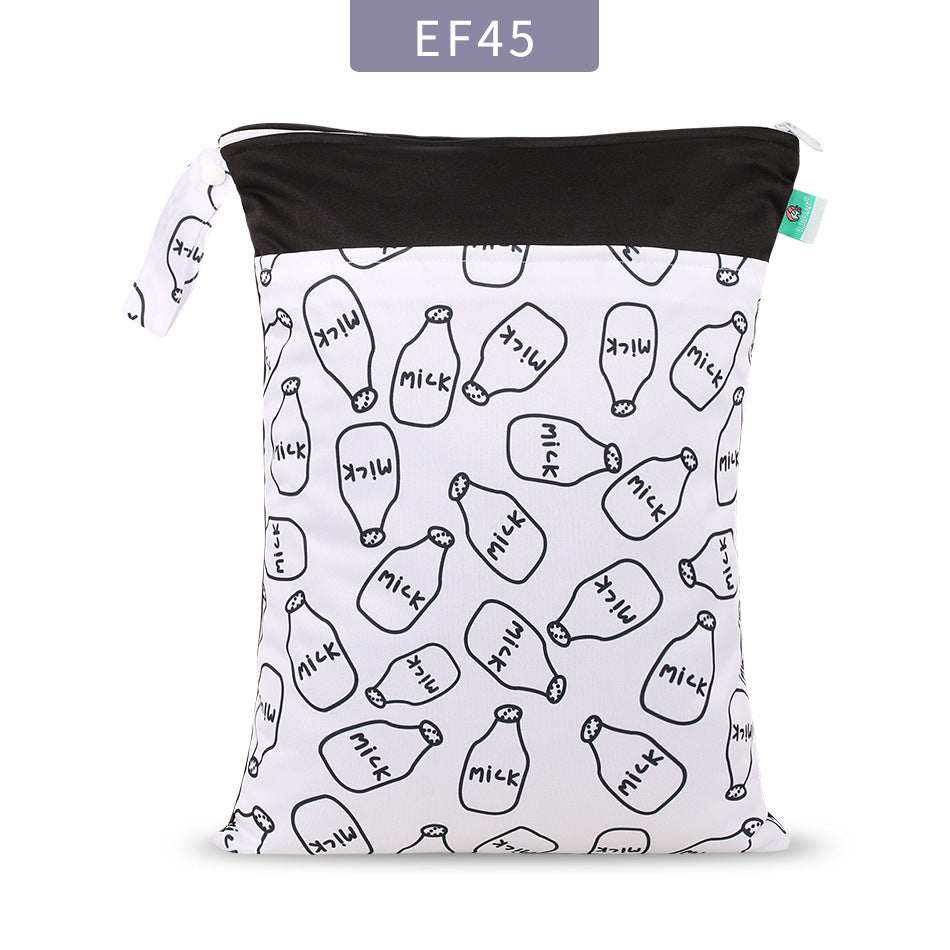 Double Zipper Diaper Bag