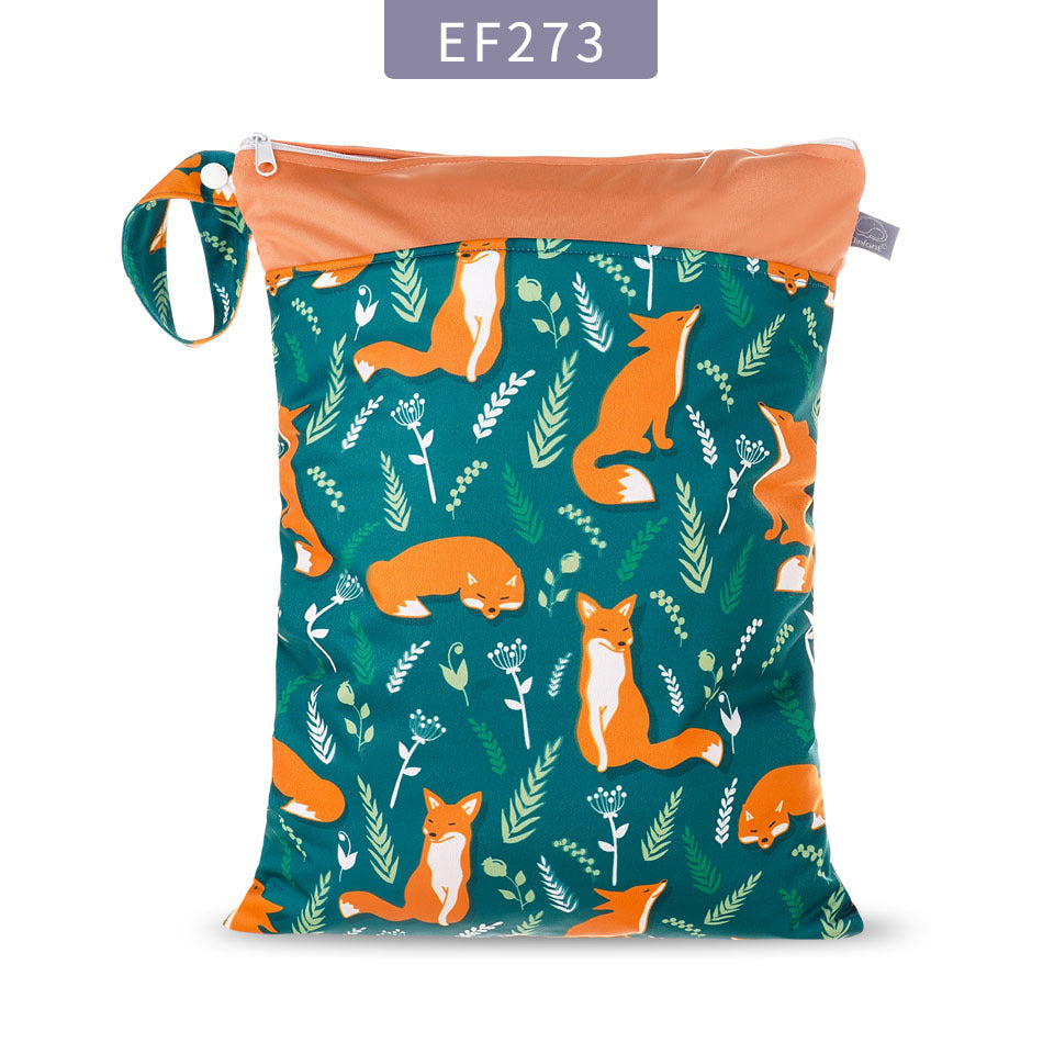 Double Zipper Diaper Bag