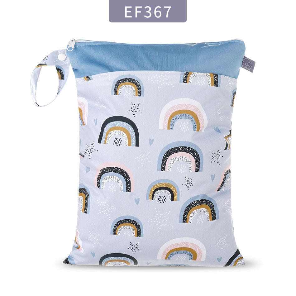 Double Zipper Diaper Bag