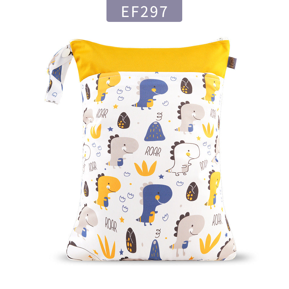Double Zipper Diaper Bag