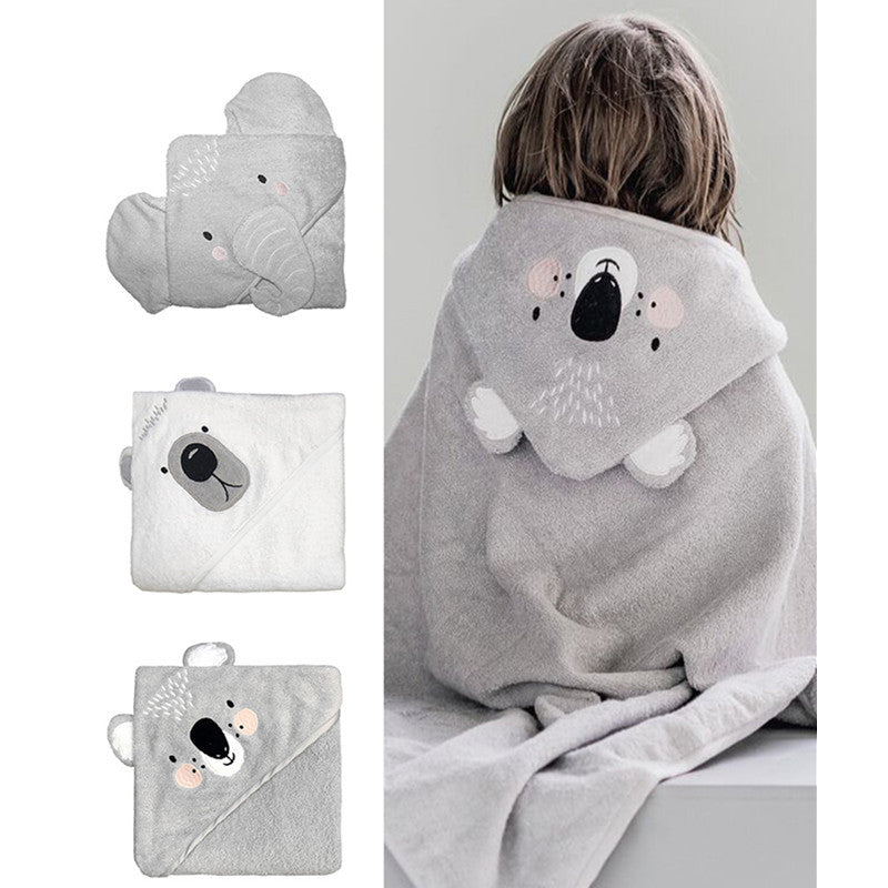 Animal Head Bath Towel
