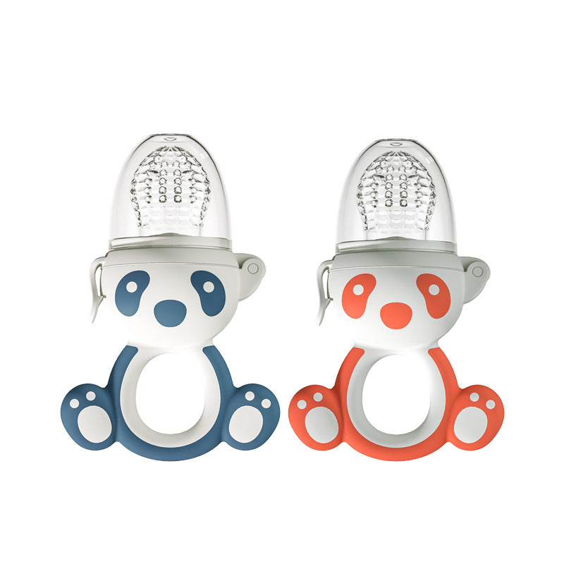 Panda Silicone Teething Feeder