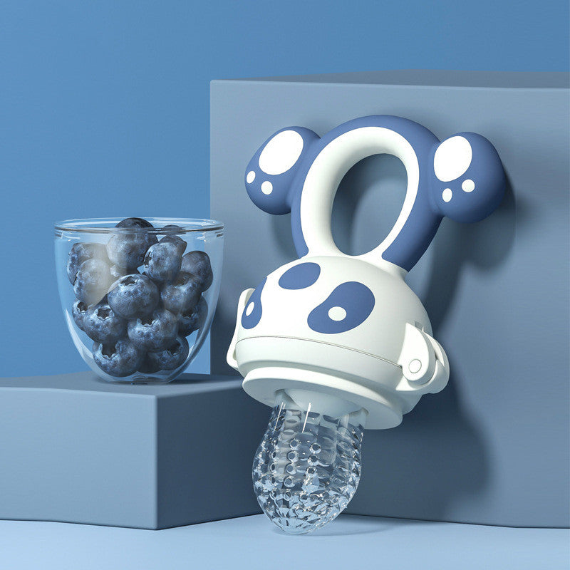 Panda Silicone Teething Feeder