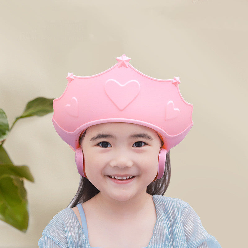 Crown Baby Bath Cap