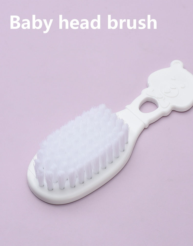 Baby Care Kit Baby Comb Nasal Aspirator Set Thermometer Care Package 8-piece Gift