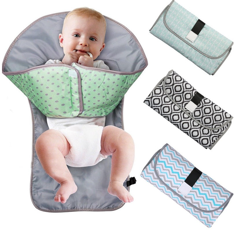 Pattern Portable Changing Pad