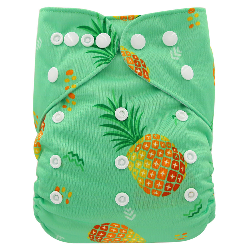 Washable Baby Cloth Diaper Breathable Diaper Pants 0-3 Years Old Baby Adjustable Diaper Leak-proof Diaper
