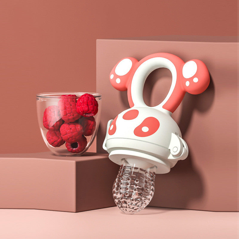 Panda Silicone Teething Feeder