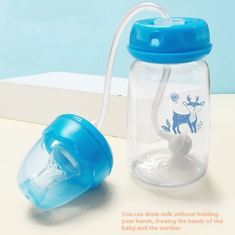 Hands-Free Feeding Bottle