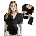 Newborn Hugging Baby Sling With Light Hands To Coax Sleep