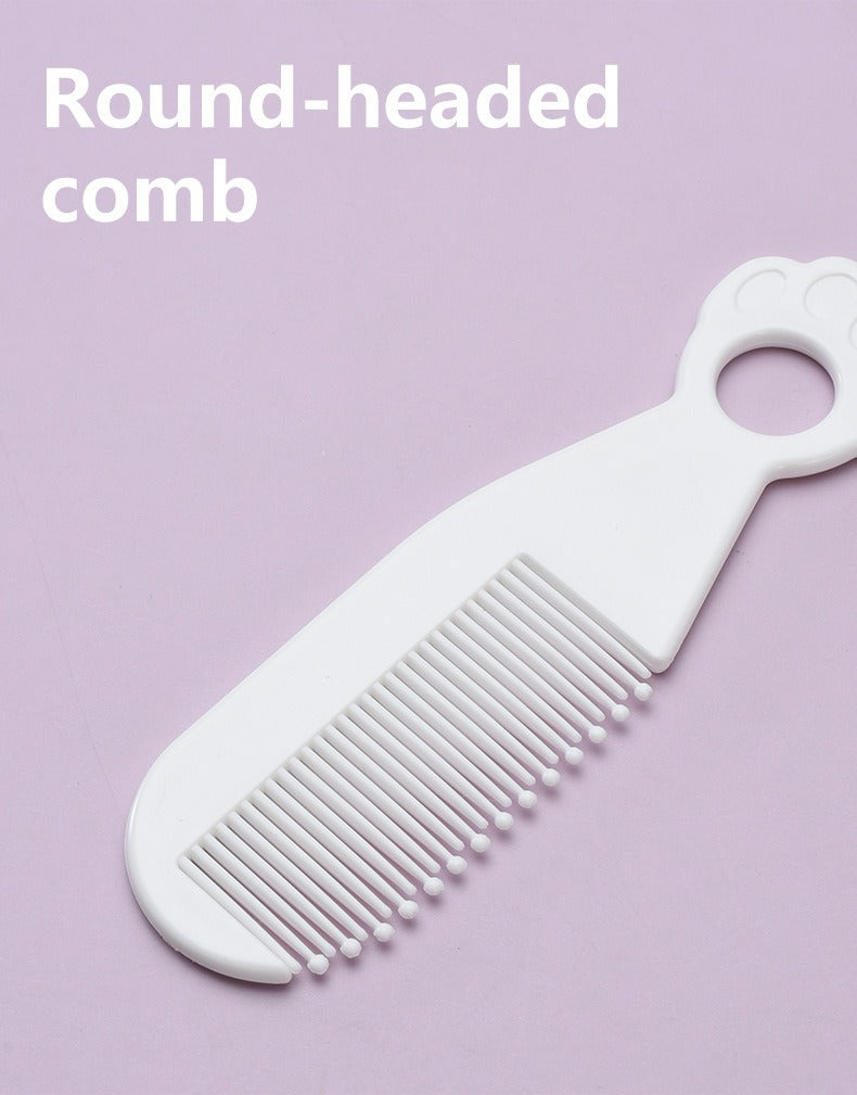 Baby Care Kit Baby Comb Nasal Aspirator Set Thermometer Care Package 8-piece Gift