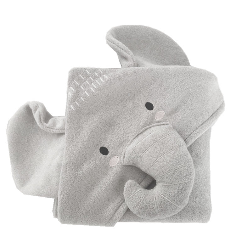 Animal Head Bath Towel