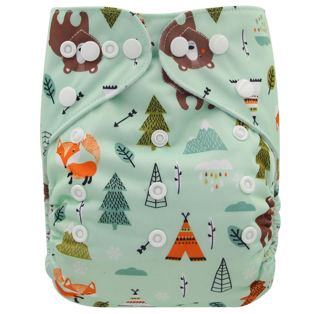 Washable and Breathable Cloth Diaper
