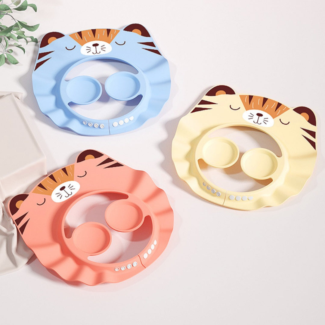Animal Face Baby Bath Cap