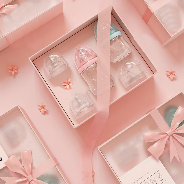 Feeding Spoon & Glass Bottle Set