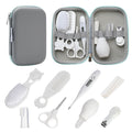 Baby Care Kit Baby Comb Nasal Aspirator Set Thermometer Care Package 8-piece Gift