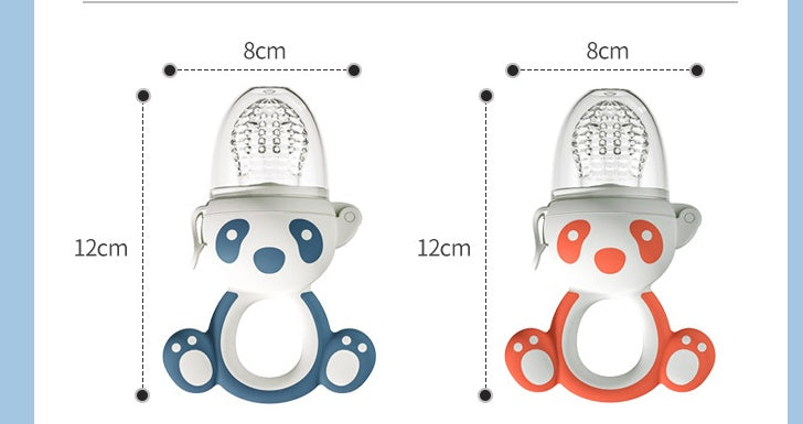 Panda Silicone Teething Feeder