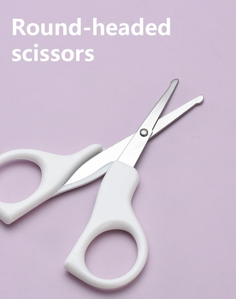 Baby Care Kit Baby Comb Nasal Aspirator Set Thermometer Care Package 8-piece Gift